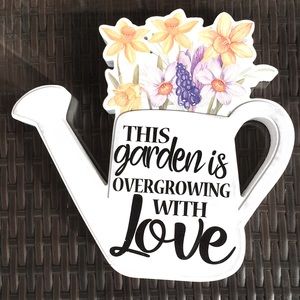 💥BLOWOUT SALE $5 - Garden Plaque